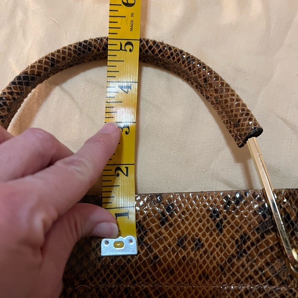 Persamam New York Snake Print Handbag - Picture 3 of 11